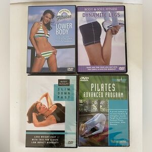 Set of 4 Workout DVD’s Sealed